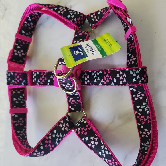 Girth 24 - 26in Harness with hearts - Picture 1 of 4